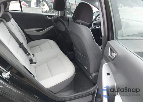 2021 Hyundai Ioniq Hybrid Blue из США, поврежденный, VIN KMHC65LC0MU252971